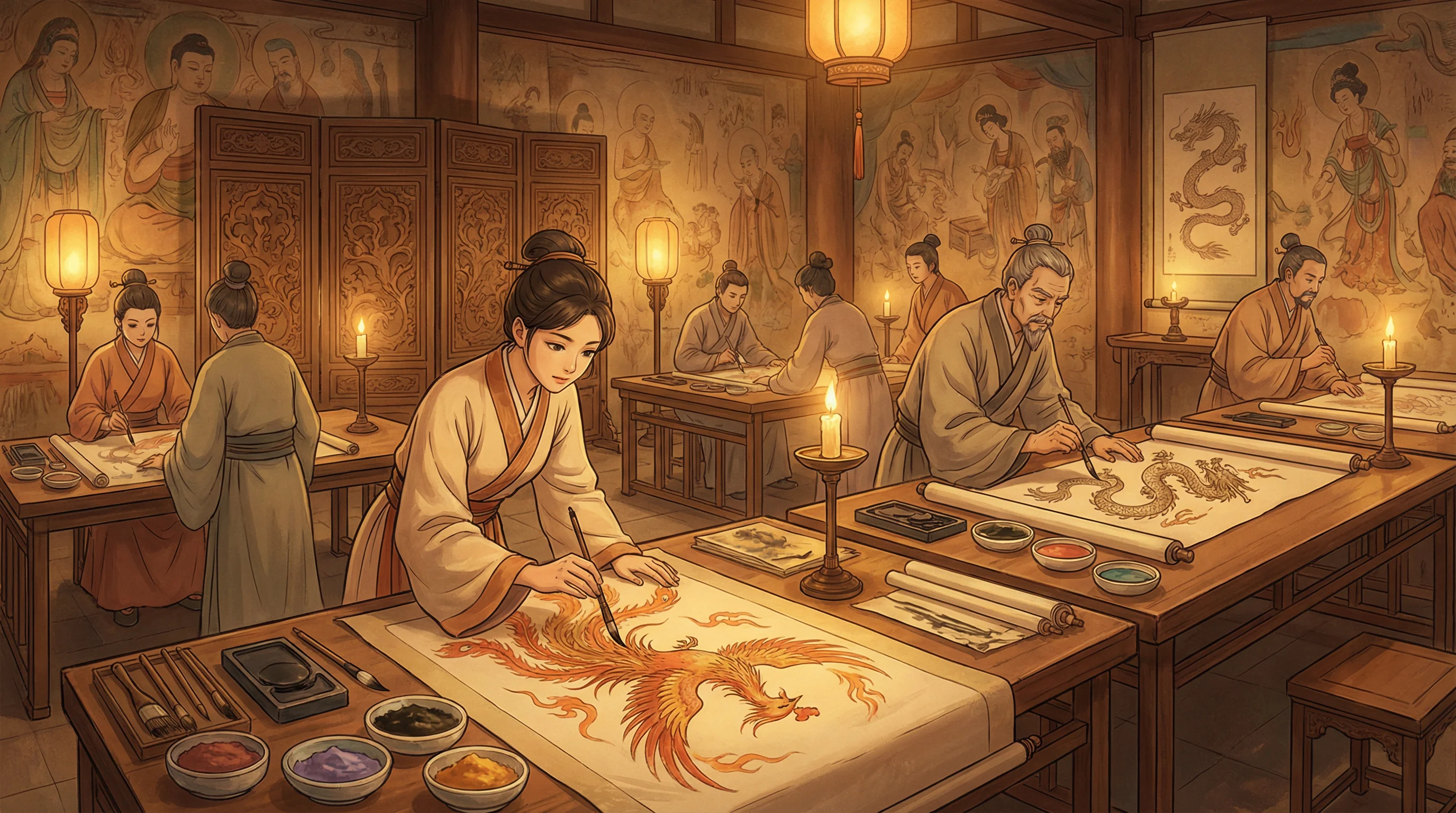 画师入驻 - 大菠萝福建导航入口 国风动漫画师
